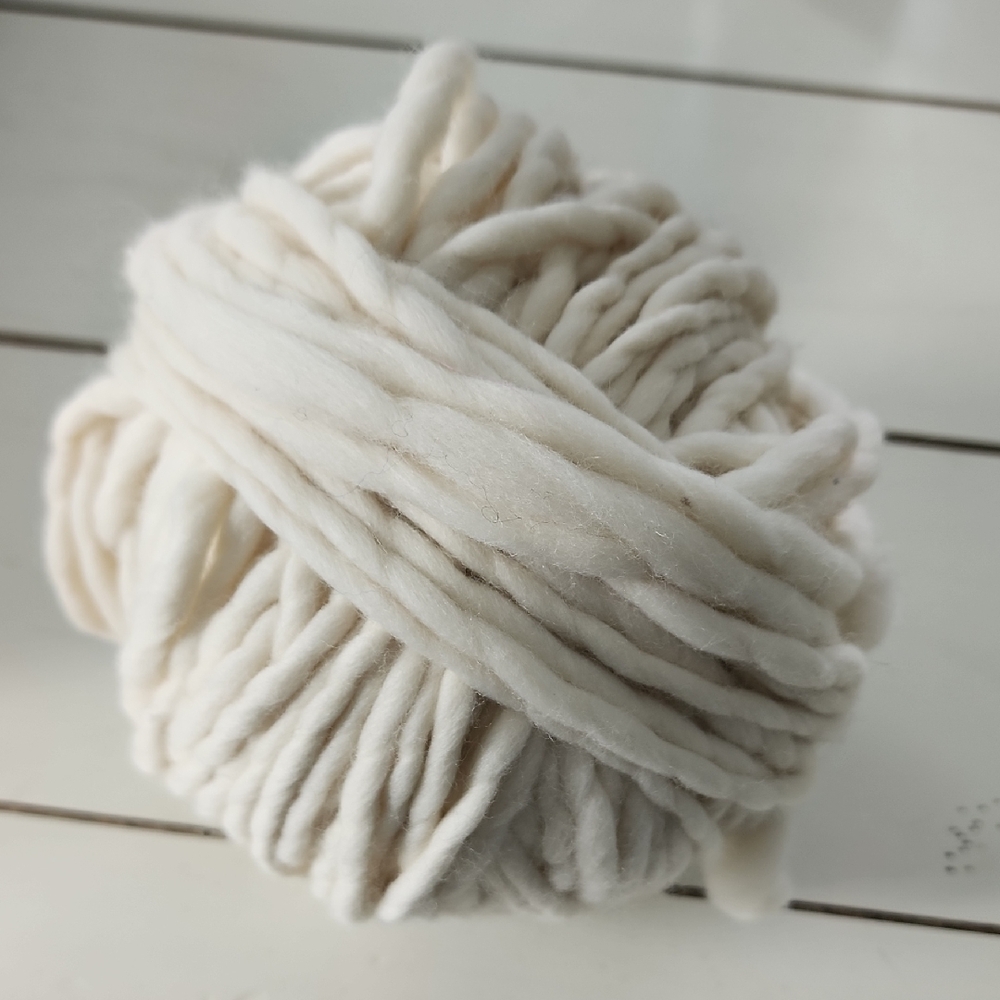 MALABRIGO RASTA already Wound Soft White Yarn for Crafting
